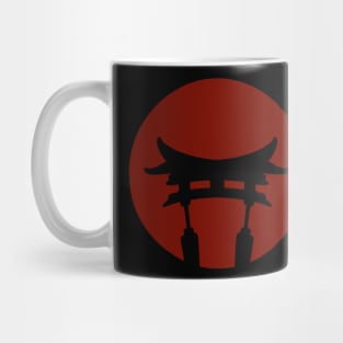 Japanese temple Mug